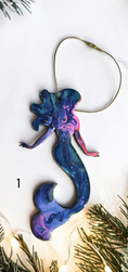 Charger l'image dans la visionneuse de la galerie, Elegant Beach Mermaid Handmade Christmas Ornaments
