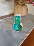 Charger l'image dans la visionneuse de la galerie, Chunky Wood with Resin Handmade Snowman Christmas Figurines
