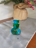 Charger l'image dans la visionneuse de la galerie, Chunky Wood with Resin Handmade Snowman Christmas Figurines
