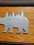 Charger l'image dans la visionneuse de la galerie, Silver Shimmer Handcrafted Resin Wildlife Deer Wall Decor – 15" x 12.5"
