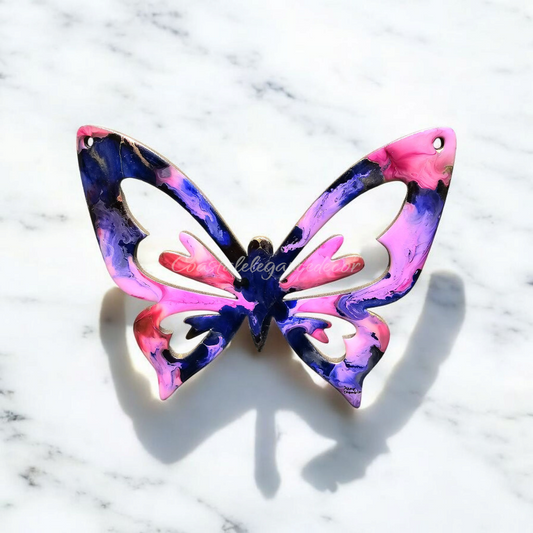 Quirky and Fun Handmade Ornate Butterfly Wall Decorations Multiple Colors