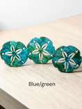 Load image into Gallery viewer, Sand Dollar Trio Wall Beachy Decoration Multiple Color Choices
