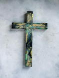 Charger l'image dans la visionneuse de la galerie, Colorful and Classy Contemporary Handmade Wall Christian Crosses
