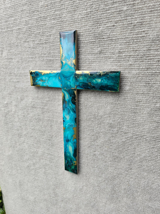 Colorful and Classy Contemporary Handmade Wall Christian Crosses