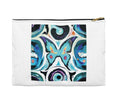 Load image into Gallery viewer, Beautiful Butterfly Original Art Accessory Pouch displaying stunning butterfly art and abstract patterns, available in two convenient sizes for various uses.
