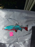 Charger l'image dans la visionneuse de la galerie, NW Salmon Fish Christmas Resin and Wood Ornament
