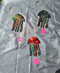 Charger l'image dans la visionneuse de la galerie, Beachy Jellyfish Handmade Christmas Tree Ornaments Resin and Wood
