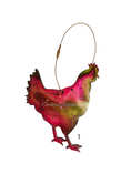 Load image into Gallery viewer, Chicken Handmade Barnyard Farm Bird Christmas Tree Ornaments
