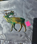 Charger l'image dans la visionneuse de la galerie, Nature Themed Standing Elk Wood and Resin Ornaments
