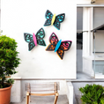Load image into Gallery viewer, Quirky Fun Indoor Wall or Outdoor Patio Wood Butterflies
