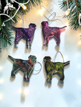 Charger l'image dans la visionneuse de la galerie, Four handmade Labrador dog ornaments
