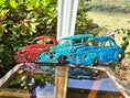 Load image into Gallery viewer, Nostalgic Hot Rod Car Trio Handmade Garage Car Wall Decor
