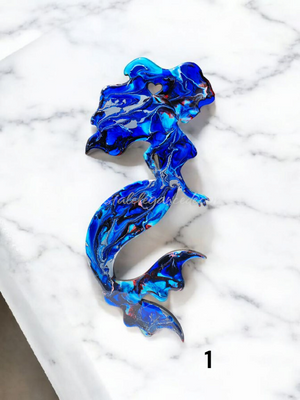 Handmade Mermaid Beachy Wall Decor