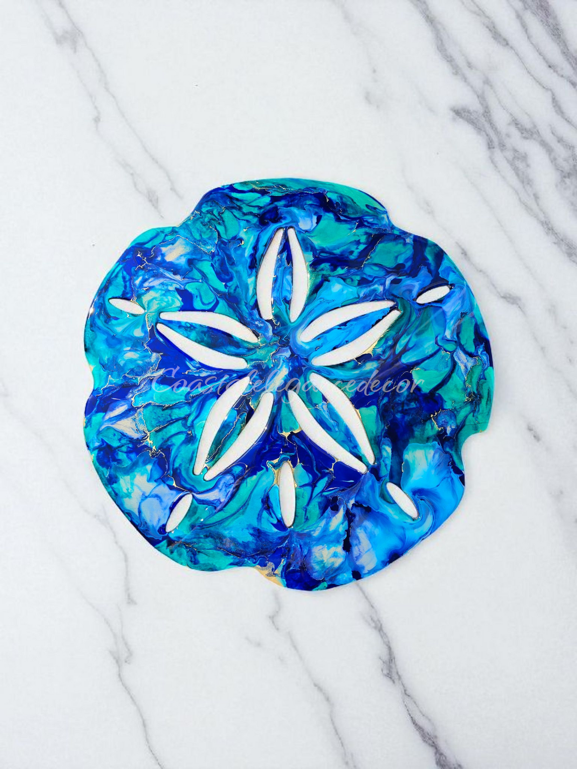 Sand Dollar Wall Decoration 19 Inch Handmade
