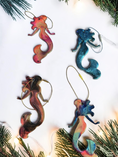 Charger l'image dans la visionneuse de la galerie, Elegant Beach Mermaid Handmade Christmas Ornaments
